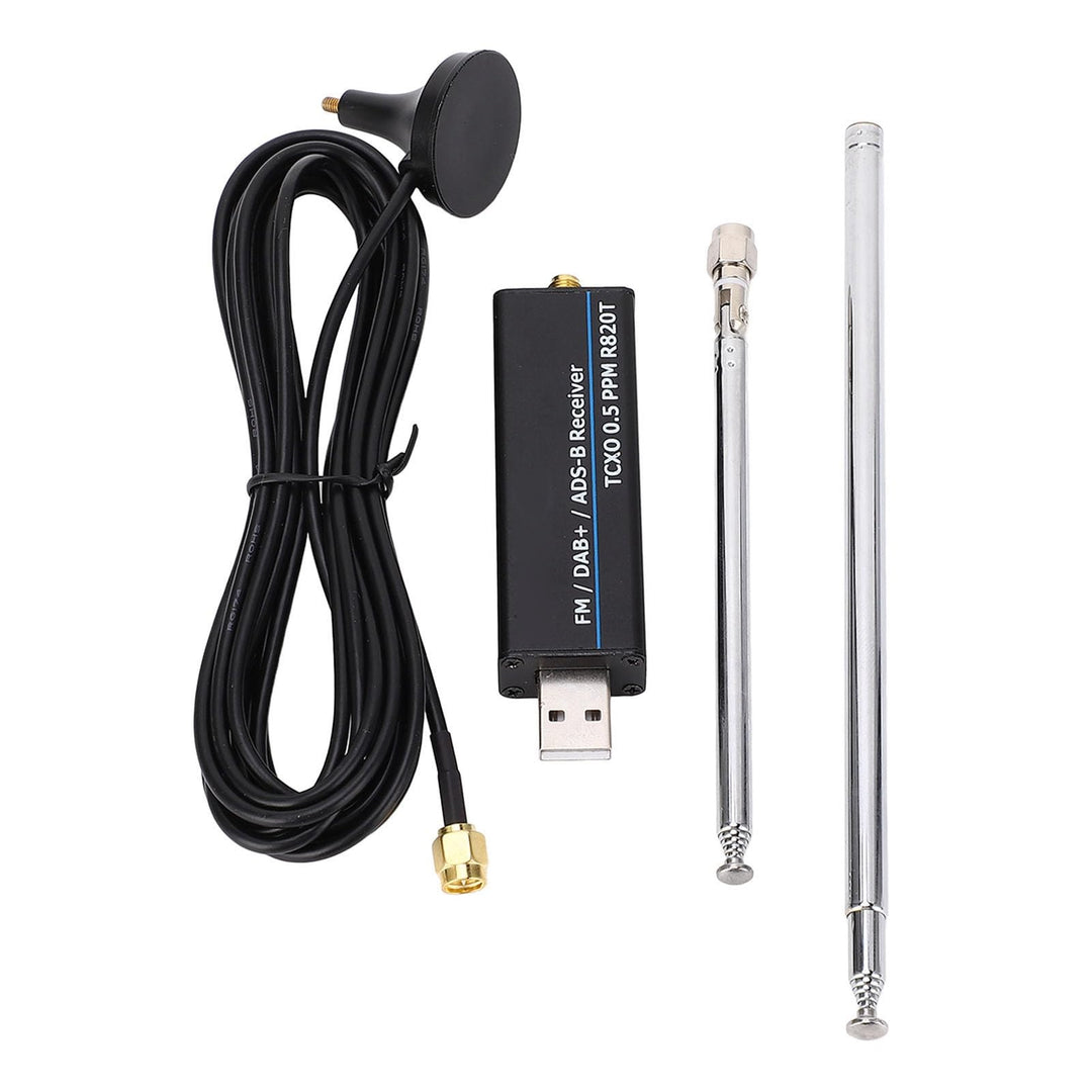 RTL SDR-Empfänger 100 kHz Bis 1766 MHz Vollband RTL2832U R820T2 für FM DSB LSB USB-Demodulation, für