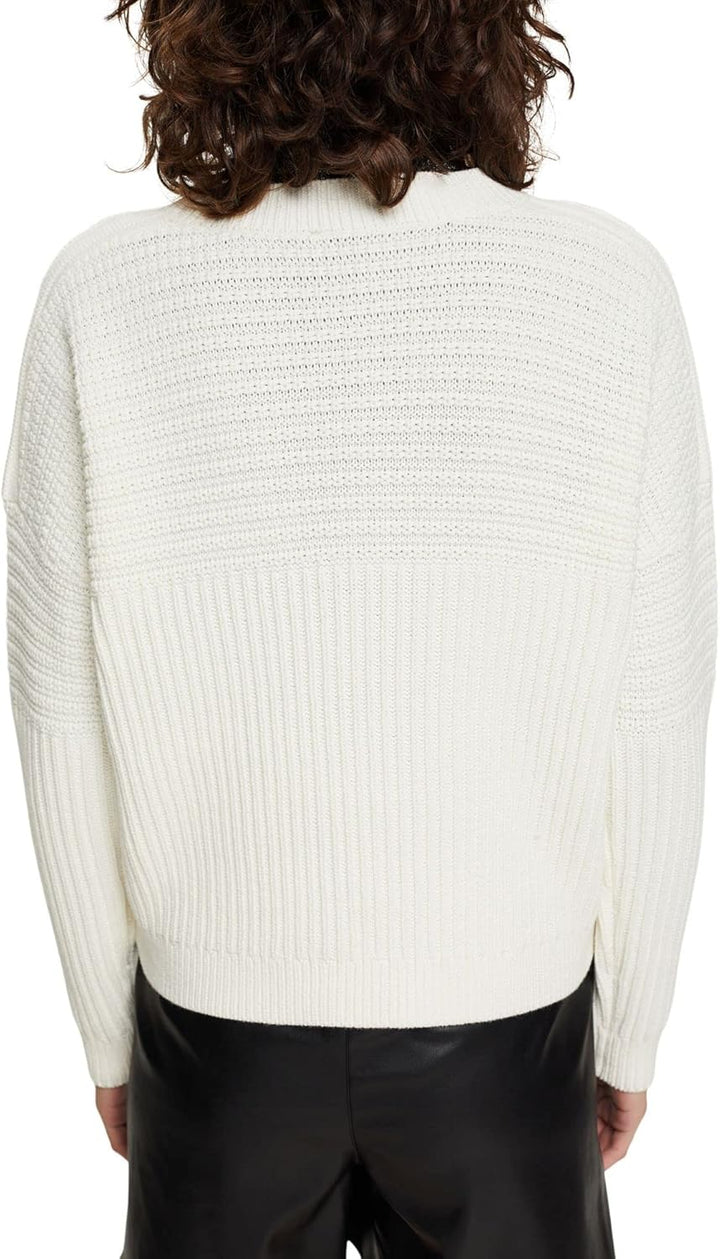 ESPRIT Damen Pullover, 110/Off White