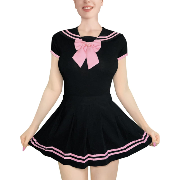 LittleForBig Baumwolle Strampler Onesie Pyjamas Bodysuit - Klassische Japanische Schulmädchen Stramp