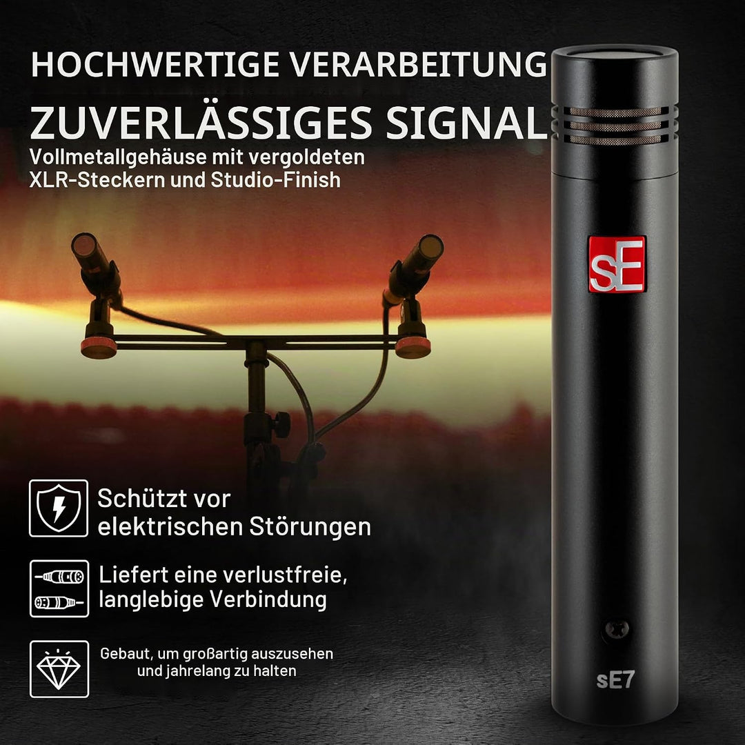 SE ELECTRONICS sE7 Kleinmembrand-Kondensatormik. Mehrfarbig, Mehrfarbig