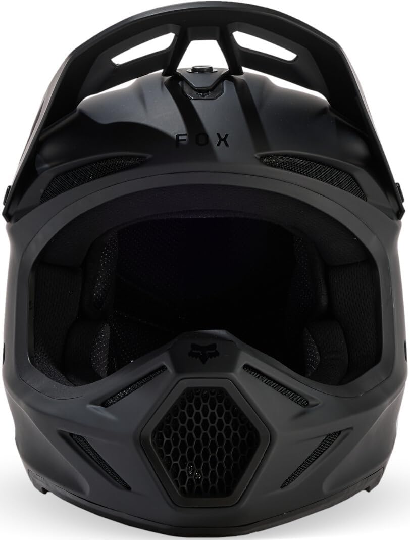 Fox Motocross-Helm V3 M Schwarz, M Schwarz