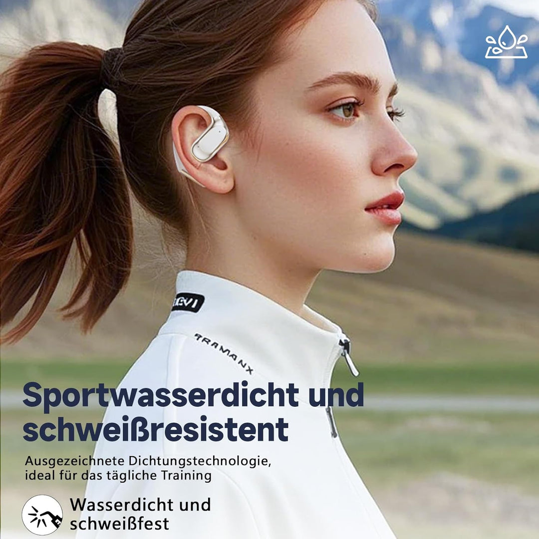 KI Übersetzer Kopfhörer mit Echtzeit Übersetzung, Bluetooth 5.4, HiFi Sound, LED Batteriestandsanzei