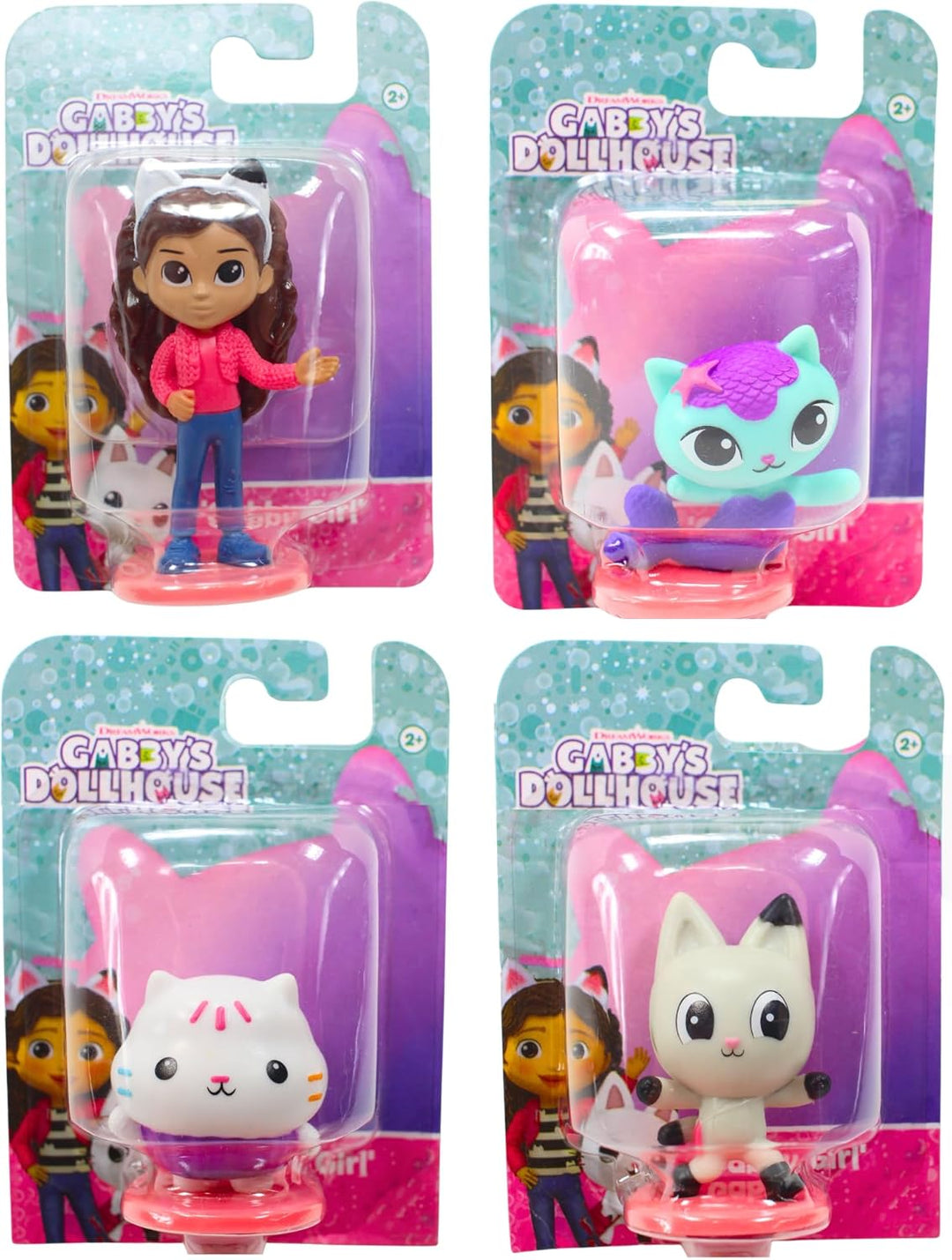 Gabby's Dollhouse Figuren- und Spielset-Bundles – (Set mit allen 8 Stück), Set mit allen 8 Stück