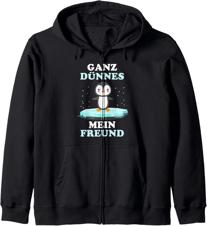 Pinguin Geschenk Kinder Antarktis Penguin Jungen Mädchen Kapuzenjacke
