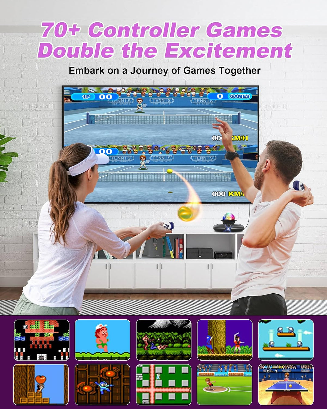 Tanzmatte - rutschfest Mit Kamera für TV, Kabelloser Controller, Spass Spiel für Kinder &amp; Erwachsene
