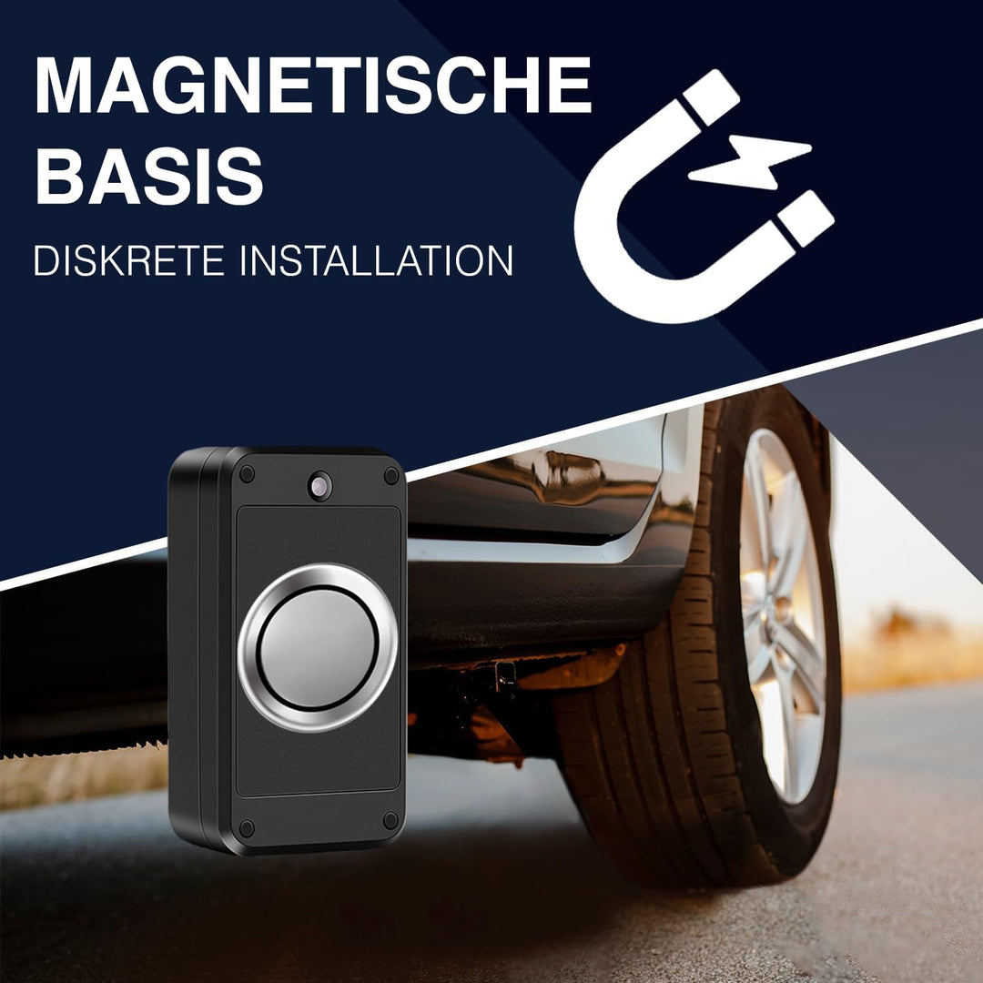 GPSLive 104 PRO 4G Magnetisch GPS Tracker Auto, Wohnmobil, KFZ | Einfache Installation | Livetrackin