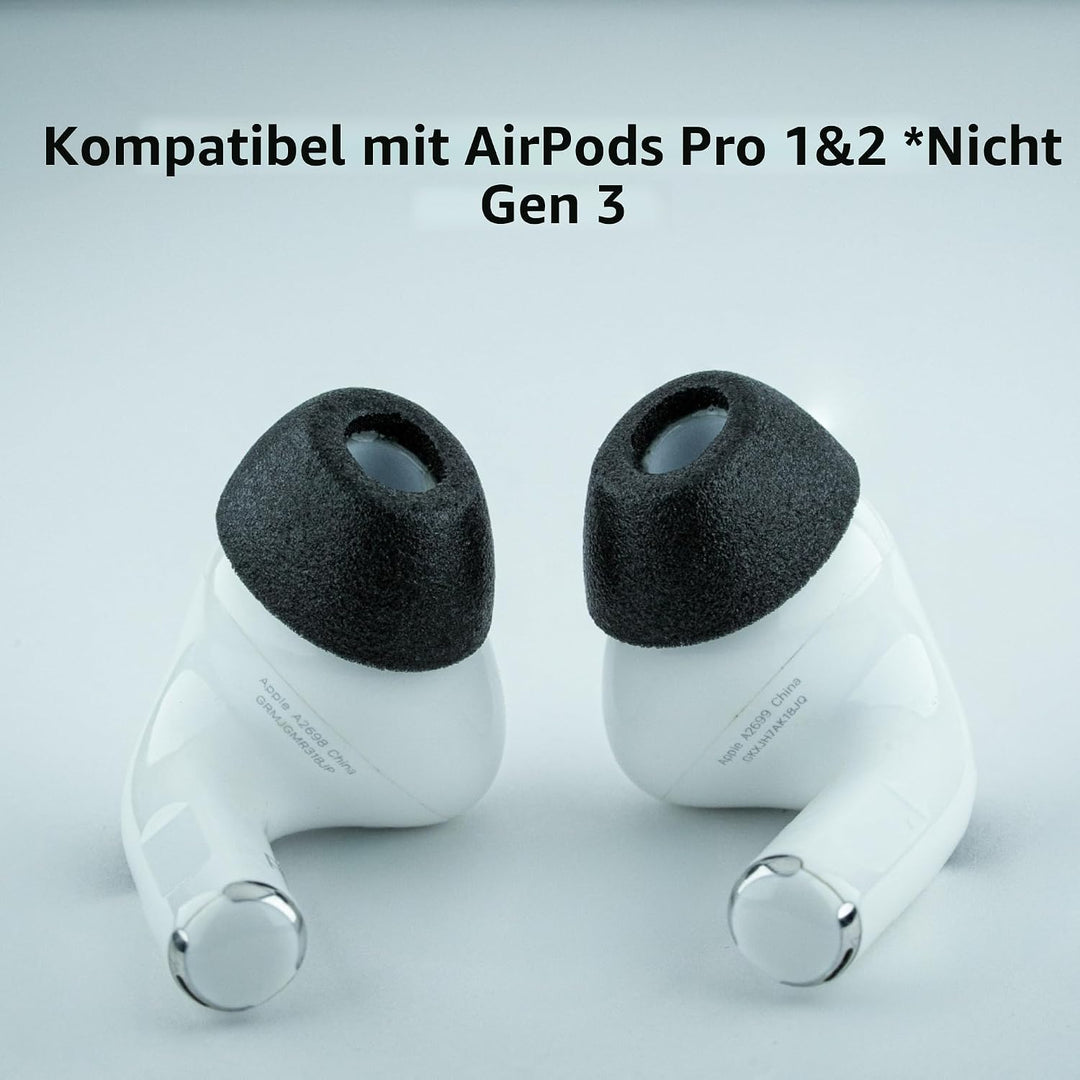 Comply Premium Schaumstoff-Ohrpassstücke, kompatibel mit AirPods Pro, Version 2.0, grosse Grösse, 3
