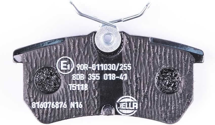 HELLA PAGID 8DB 355 018-411 Bremsbelagsatz - T5118 - Dicke/Stärke: 14.7mm - Bremssystem: Lucas - nic