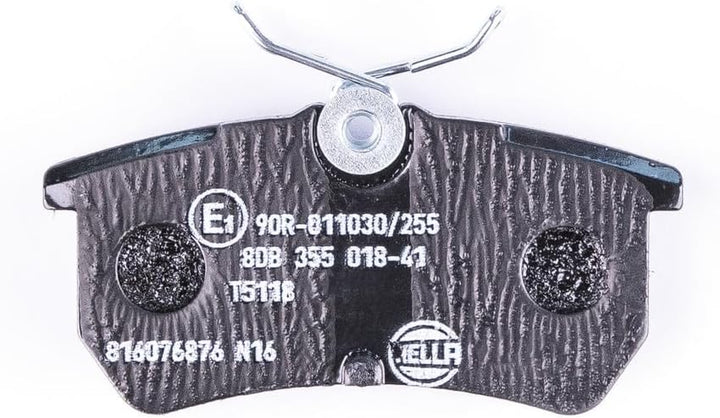 HELLA PAGID 8DB 355 018-411 Bremsbelagsatz - T5118 - Dicke/Stärke: 14.7mm - Bremssystem: Lucas - nic