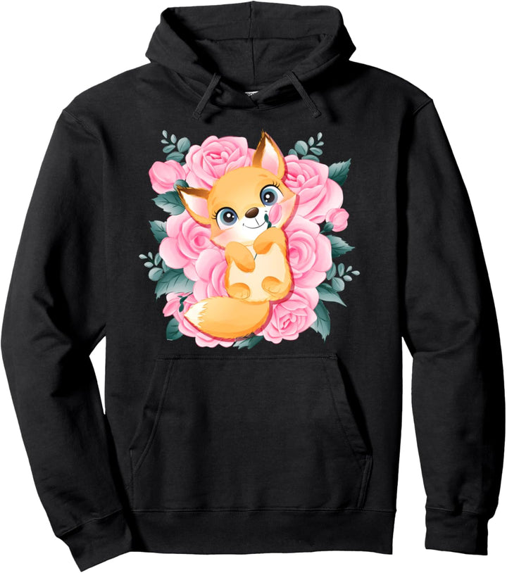 Netter Fuchs für Frauen Jungen Mädchen Pullover Hoodie
