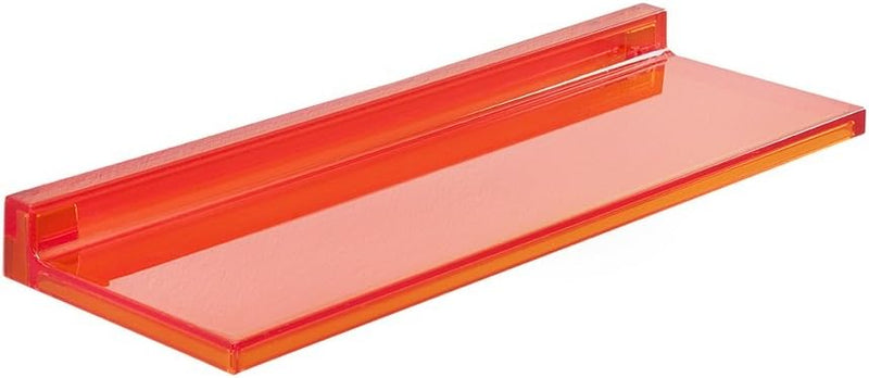 Kartell Shelfish, Orange Dark, 15 x 4 x 45 cm Arancione Tangerine, Arancione Tangerine
