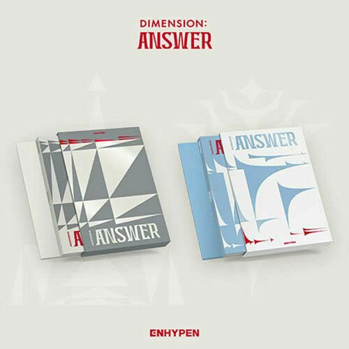 ENHYPEN [ DIMENSION : ANSWER ] Album ( TYPE 1 / TYPE 2 RANDOM Ver. ) ( CD+PRE-ORDER ITEM+112p Photo