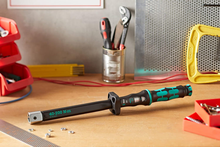 Wera '05075654001 Click-Torque X 4 Drehmomentschlüssel für Einsteckwerkzeuge, 14x18 x 40-200 Nm 14x1