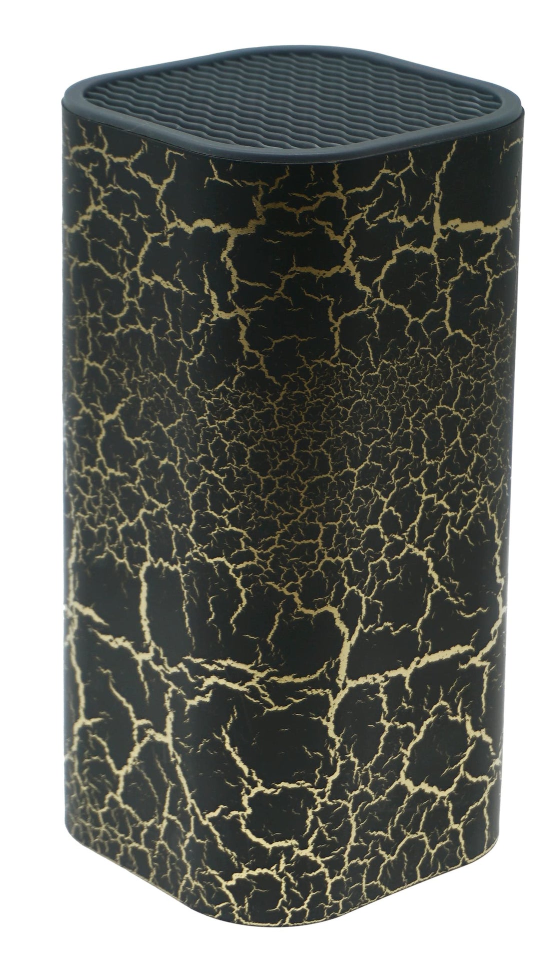 Lashuma Messerblock gross Motiv: Feuer, Messeraufbewahrung 11x11 Höhe: 23 cm, Kunststoff Messerhalte