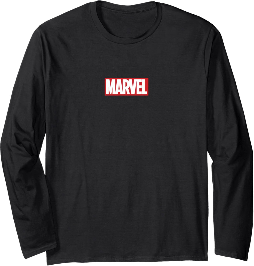 Marvel Classic Mini Red Logo Langarmshirt