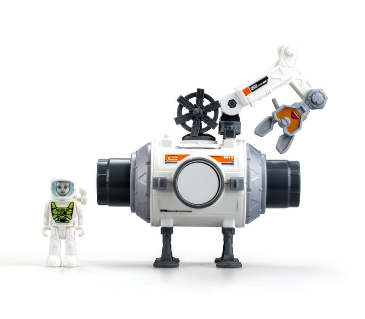 SILVERLIT - Astropod - Der Raumstationsverbinder - Thema Universum und Raum - Konstruktion und Erfah