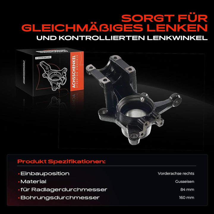 Achsschenkel Vorne Rechts für Jumper Ducato Boxer 244 2002-2006 364782