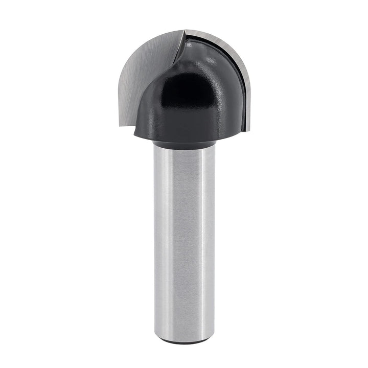 ENT 12384 Hohlkehlfräser HW, Schaft (S) 12 mm, Radius (R) 19,05 mm, D 38,1 mm, NL 22,2 mm, SL 40 mm,