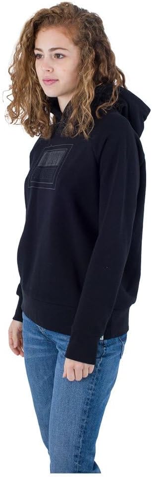 Hurley Damen DWR Wide Hood Fleece Hoodie M Schwarz, M Schwarz