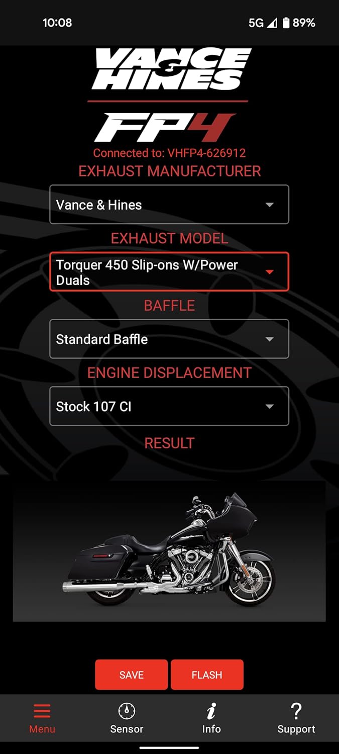 Vance & Hines FP4 FuelPak Kraftstoffeinspritzung ECM TunerModulProgrammierer für 20112020 Harley Sof