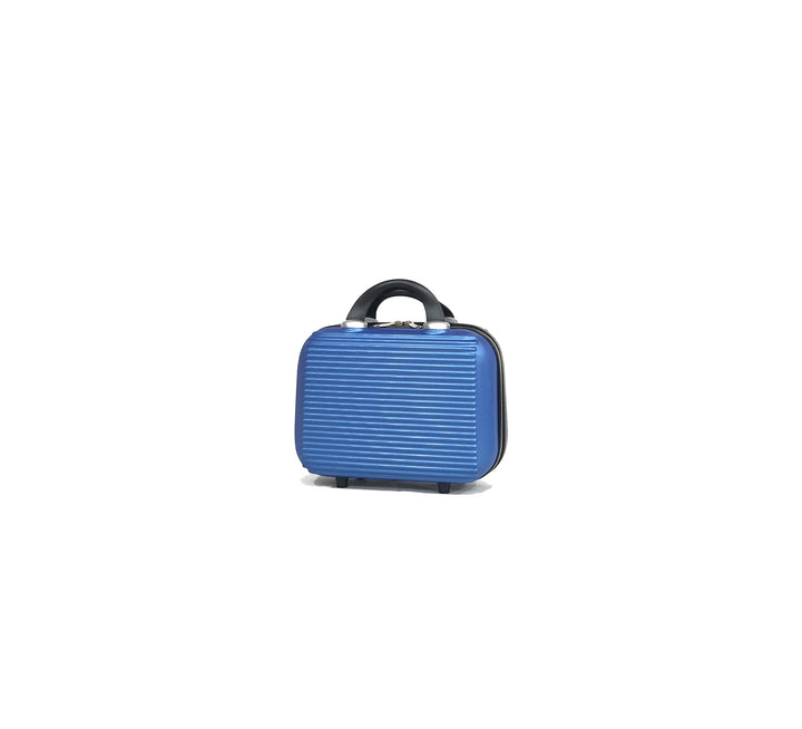 Kabine/Mittelgrosser Koffer mit oder ohne Vanity, Blau - 5859, Vanity 13 Pouces