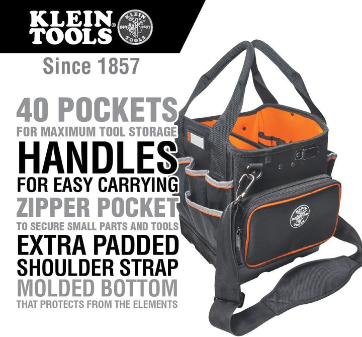 Klein Tools 55456BPL Tradesman Pro Tech Rucksack, 5541610-14 25,4 cm (10 Toll) Tasche, 25,4 cm (10 T