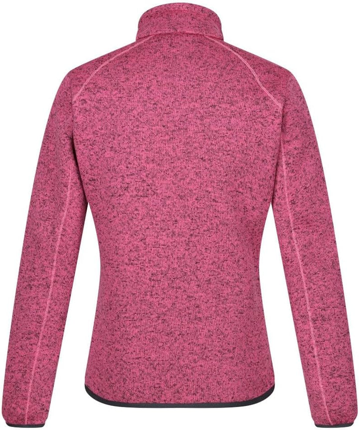 Regatta Damen Women's Newhill Full Zip Fleece Jacket Fleecejacke 38 Flamingo Pink (Seal Grey), 38 Fl