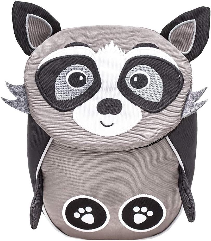 Belmil Kindergartenrucksack mit Brustgurt und Namensschild für 1-3 Jährige/Jungen - Mädchen / 4 L/Gr