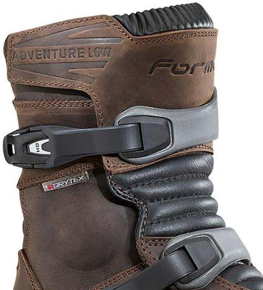 FORMA Stiefel Moto Adventure low WP Eichzulassung CE, Braun 47 EU, 47 EU