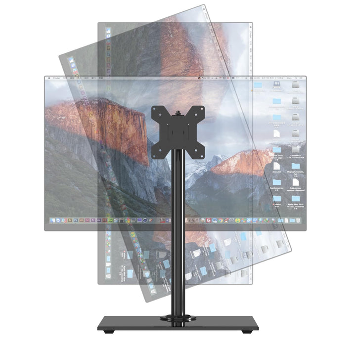 Pholiten Monitor Halterung für 13-32 Zoll Bildschirm mit Solider Konstruktion, Monitorständer mit Ge