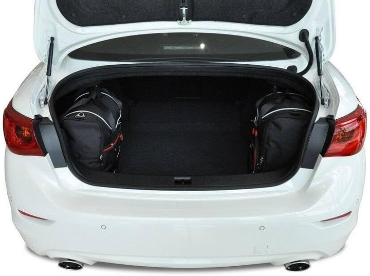 KJUST Dedizierte Reisetaschen 4 stk kompatibel mit INFINITI Q50 V37 2013-2017