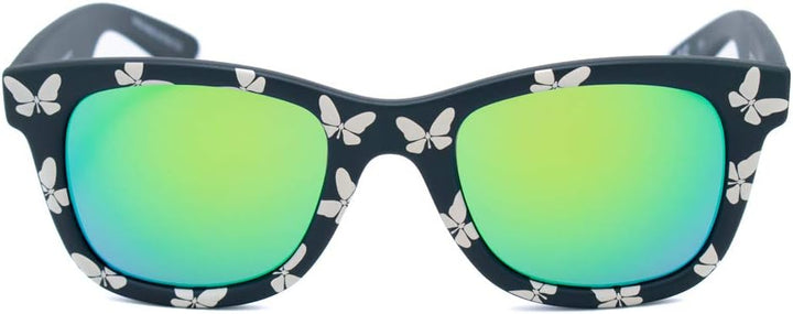 Italia Independent Sonnenbrille 0090T-FLWB-50 (50 mm) schwarz/creme