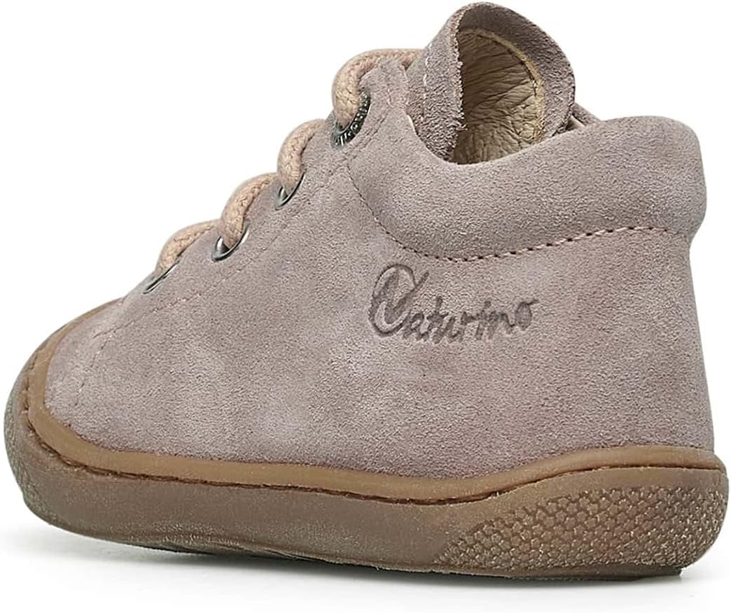 Naturino Cocoon-Lauflernschuhe aus Veloursleder 24 EU Rosa Antico, 24 EU Rosa Antico