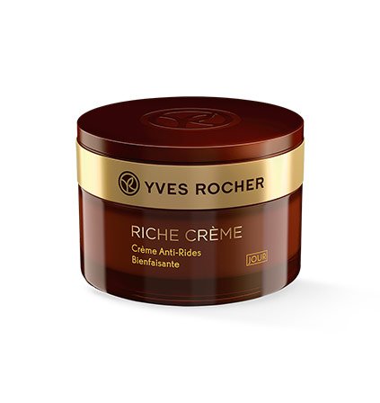 Yves Rocher - Antifalten Verwöhn-Tagespflege : Besänftigt, regeneriert, glättet.