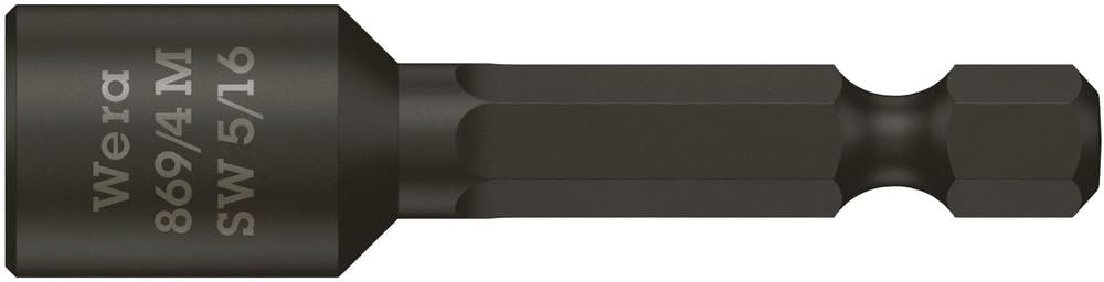 Wera 869/4 M Set A SB, Steckschlüsseleinsätze, 8-teilig, 05073495001