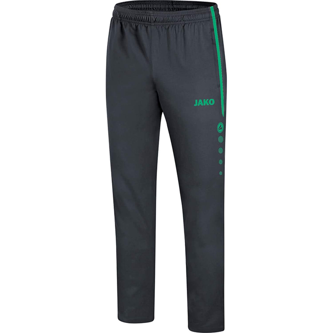 JAKO Unisex Kinder Präsentationshose Präsentationshose Striker 2.0 140 Anthrazit/Türkis, 140 Anthraz