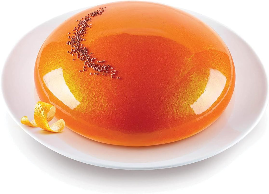 Silikomart 25.013.99.0082 Tropfen + Multi Insert Round Molde, Silikon, 2.5 liters, Grau Set goccia,