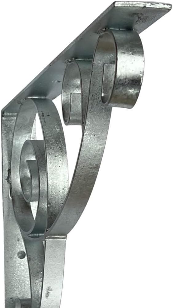 DanDiBo Konsole 50x50 cm Kopfbänder Schmiedeeisen 96420 Metall Feuerverzinkt Winkelverbinder Winkelk