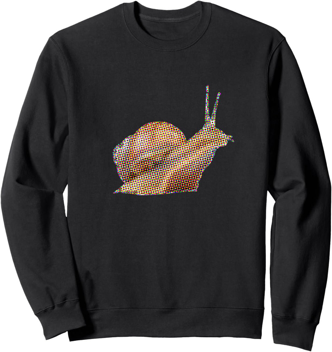 Fantastische mehrfarbige Schnecke Sweatshirt