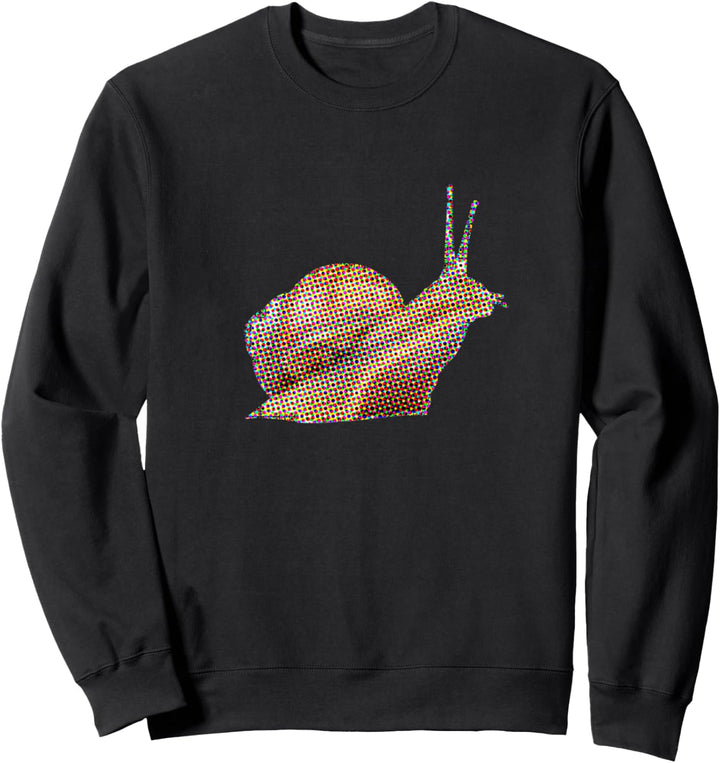 Fantastische mehrfarbige Schnecke Sweatshirt