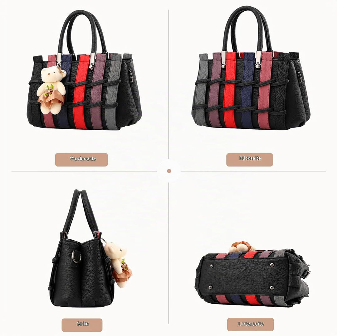 NICOLE &amp; DORIS Handtaschen für Damen Umhängetaschen Henkeltaschen Damen Handtasche die neuesten Tren