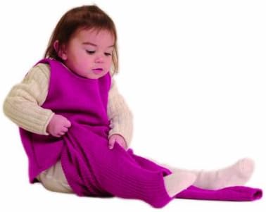 Disana 33205XX – Strickleggings aus Wolle 50 Pflaume, 50 Pflaume