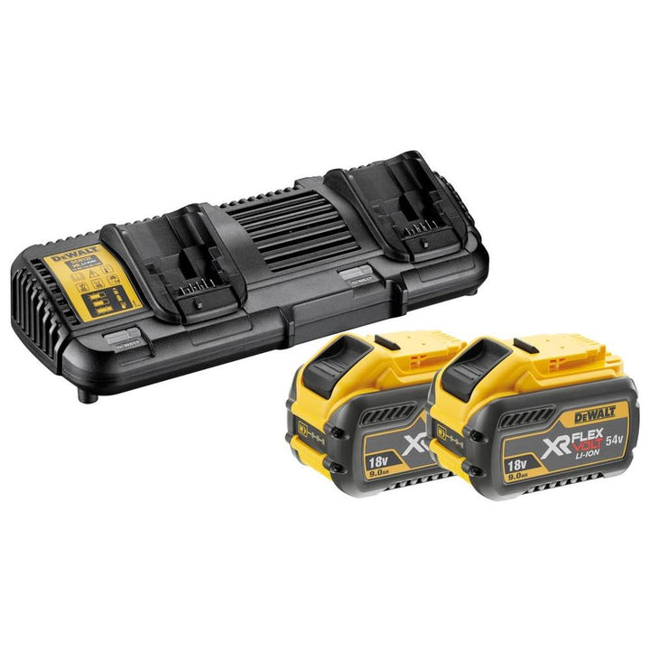 DeWalt FLEXVOLT DeWalt DCB132X2-QW 2x 9.0 Ah + charger