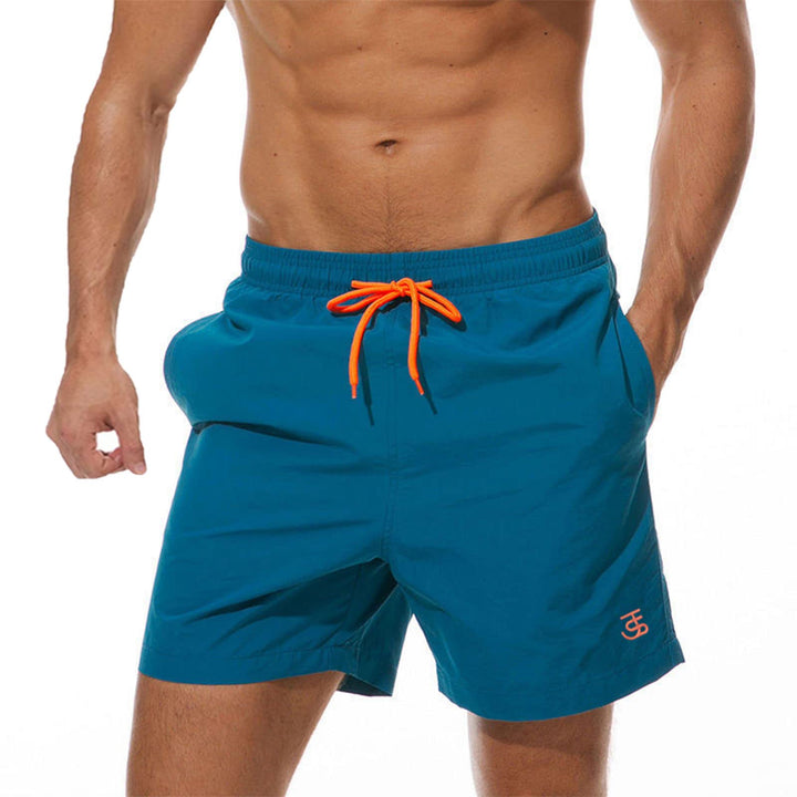 JustSun Badehose Herren Schnelltrocknend Boardshorts mit Mesh-Futter und Verstellbarem Tunnelzug 3XL