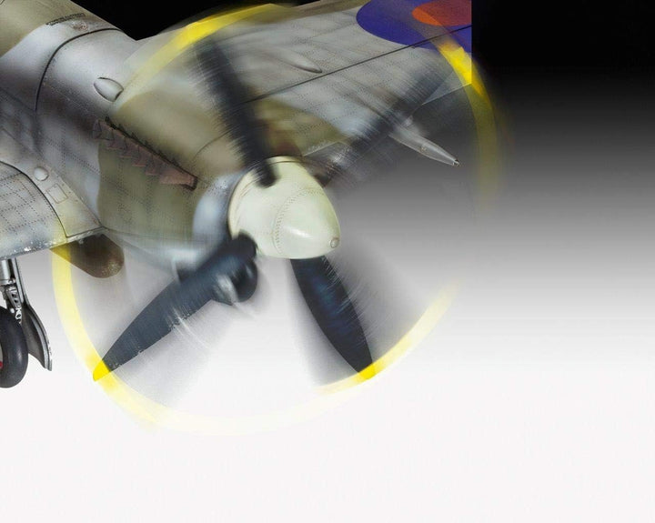 Revell 457 Supermarine Spitfire Mk.IXc-Tech Zubehör, Unlackiert