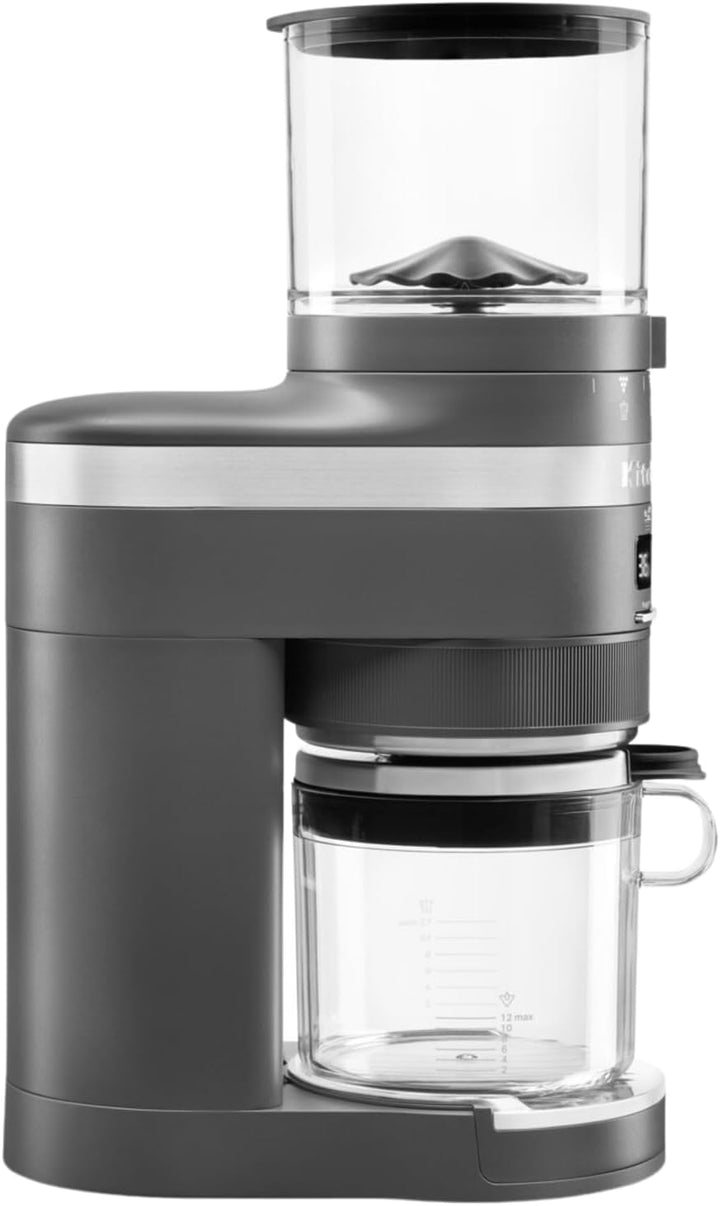 Kitchen Aid KAFFEEMÜHLE - ARTISAN 5KCG8433 - Medaillon silber - von French Press bis Espresso 5KCG84
