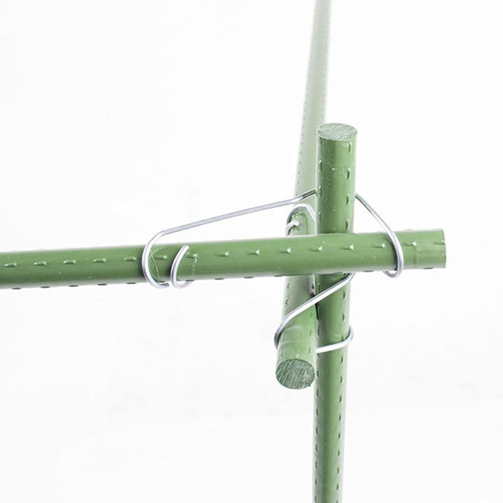 Generisch Pflanzentransplantation Stakes Anschlussschnalle, 50pcs Gartenstütze Stakes Kletterrahmen