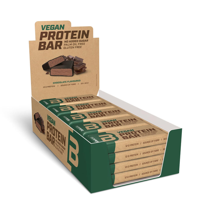 BioTechUSA Vegan Protein Bar, laktose- und glutenfreier Proteinriegel aus Proteinquellen pflanzliche