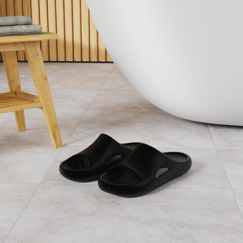 Crocs Unisex Mellow Recovery Slide 36 EU Schwarz, 36 EU Schwarz