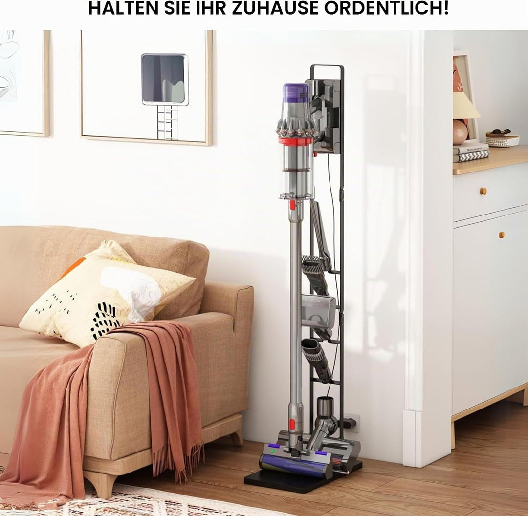 MORANGO Staubsaugerhalter kompatibel mit Dyson V15 V12 V11 V10 V8 V7 V6 - DC45/ DC35/ DC58/ DC59/ DC